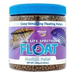 New Life Spectrum Float Pellets Fish Food Medium 4.23-oz