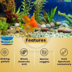 New Life Spectrum Marine Pellets Fish Food Regular 2.8-oz