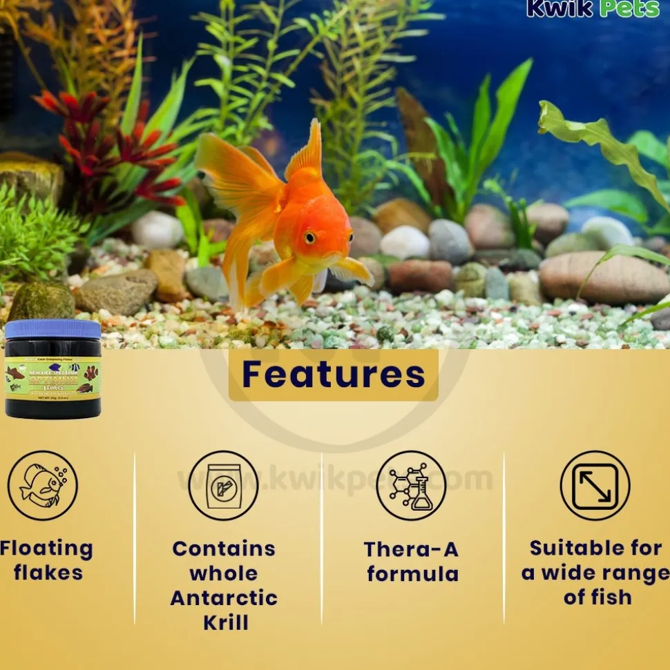 New Life Spectrum Optimum Flakes Fish Food 1.6-oz