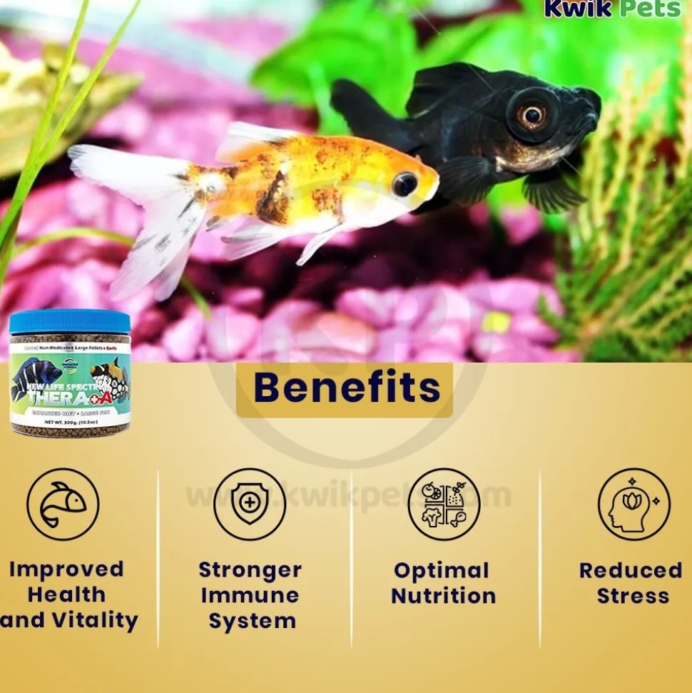 New Life Spectrum Thera+A Pellets Fish Food Large 10.5-oz