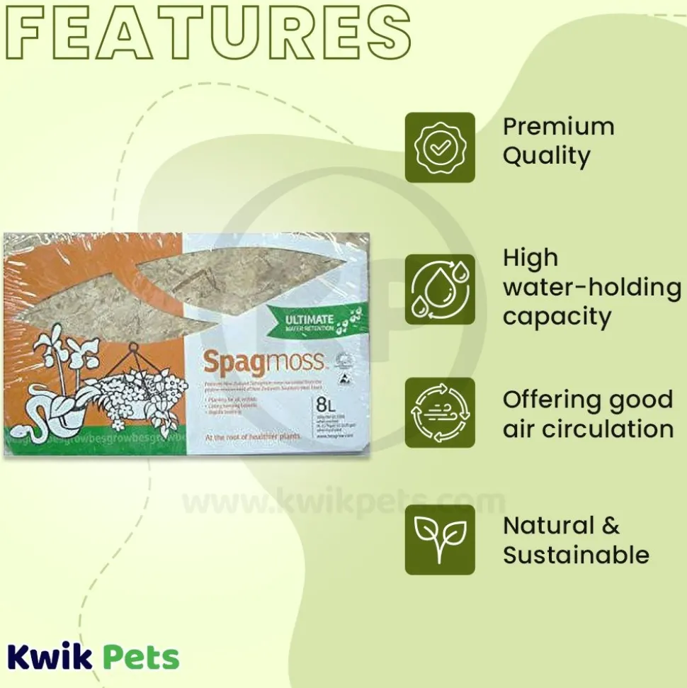 New Zealand Spagmoss 100gm