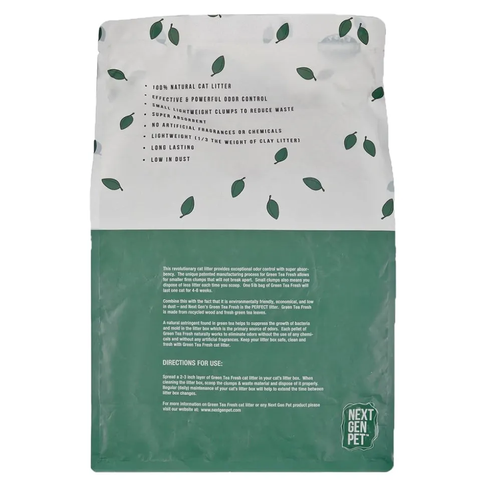 Next Gen Green Tea Fresh Cat Litter 5-lb