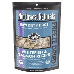 Northwest Naturals Freeze Dried Raw Diet Dog Food Whitefish & Salmon Recipe 25-oz