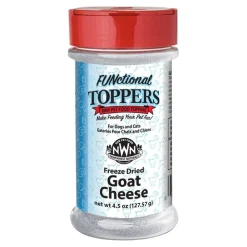 Northwest Naturals Functional Freeze Dried Dog & Cat Food Topper Goat Cheese 4.5-oz