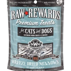 Northwest Naturals Raw Rewards Premium Freeze Dried Dog & Cat Treats Minnow 10-oz