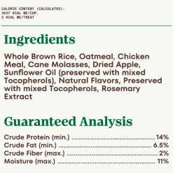 Nutro Crunchy Real Apple Dog Treats 10-oz