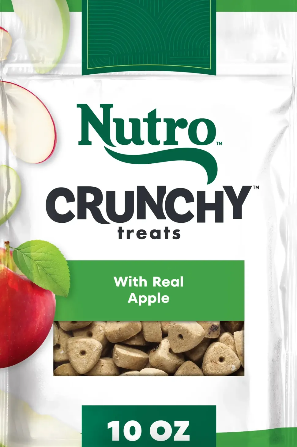 Nutro Crunchy Real Apple Dog Treats 10-oz