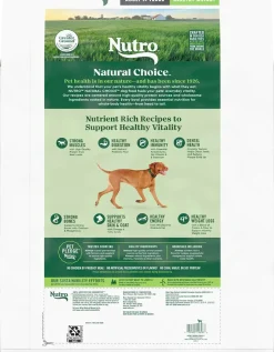 Nutro Natural Choice Beef & Brown Rice Adult Dry Dog Food 4.5-lb