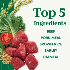 Nutro Natural Choice Beef & Brown Rice Adult Dry Dog Food 4.5-lb