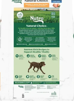 Nutro Natural Choice Chicken & Brown Rice Large Breed Adult Dry Dog Food 30-lb