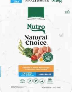 Nutro Natural Choice Chicken & Brown Rice Large Breed Puppy Dry Dog Food 30-lb