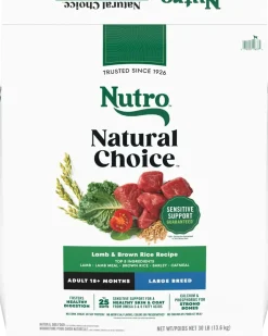 Nutro Natural Choice Lamb & Brown Rice Large Breed Adult Dry Dog Food 30-lb