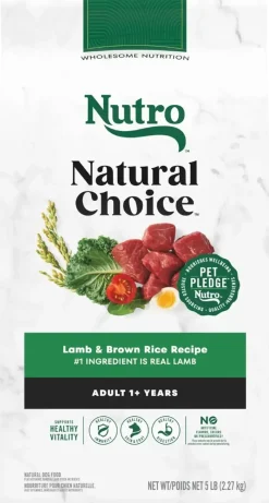 Nutro Natural Choice Lamb & Brown Rice Adult Dry Dog Food 5-lb
