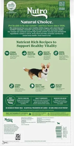 Nutro Natural Choice Lamb & Brown Rice Small Bites Adult Dry Dog Food 5-lb