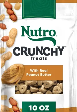 Nutro Natural Choice Peanut Butter Crunchy Dog Treats 10-oz