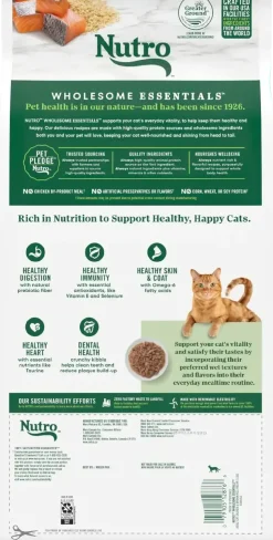 Nutro Wholesome Essentials Salmon & Brown Rice Adult Dry Cat Food 5-lb