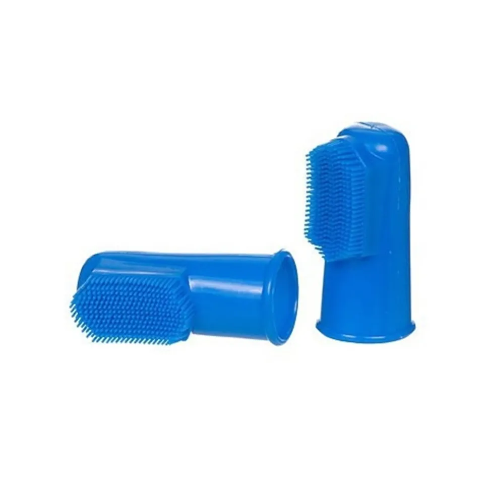 Nylabone Advanced Oral Care Dog Finger Brush 2 Count