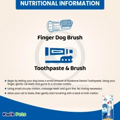 Nylabone Advanced Oral Care Dog Dental Kit Original 2.5-oz 3 Count