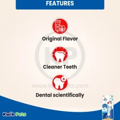 Nylabone Advanced Oral Care Dog Dental Kit Original 2.5-oz 3 Count