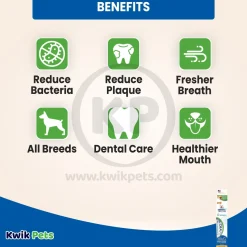 Nylabone Advanced Oral Care Natural Dog Toothpaste Peanut Butter 2.5-oz