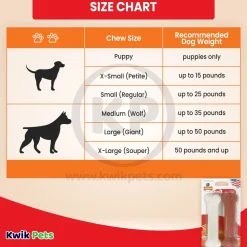 Nylabone Classic Power Chew Bacon & Chicken Flavor Durable Dog Toy Medium/Wolf - Up To 35 lbs 2 Count