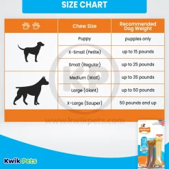 Nylabone Classic Puppy Chew Chicken & Peanut Butter Flavor Durable Dog Toy XS/Petite - Up To 15 lbs 2 Count