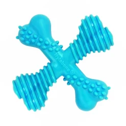 Nylabone Comfort Hold X Bone Power Chew Durable Dog Toy Beef Small/Regular - Up To 25 Ibs