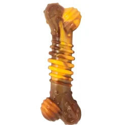 Nylabone Flavor Frenzy Power Chew Durable Dog Toy Philly Cheesesteak XL/Souper - 50+ lbs