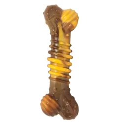 Nylabone Flavor Frenzy Power Chew Durable Dog Toy Philly Cheesesteak Medium/Wolf - Up To 35 lbs