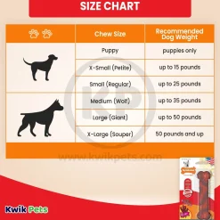 Nylabone Flavor Frenzy Power Chew Durable Dog Toy Beef Jerky Small/Regular - Up To 25 Ibs