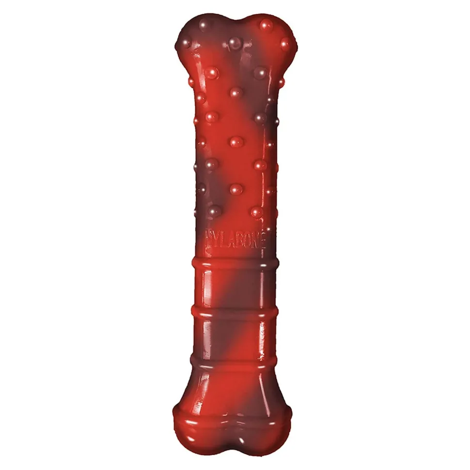 Nylabone Flavor Frenzy Power Chew Durable Dog Toy Beef Jerky Small/Regular - Up To 25 Ibs