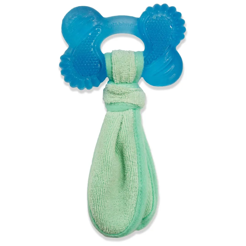 Nylabone Freezer Puppy Chew Toy for Teething Peanut Butter Small/Regular - Up To 25 Ibs