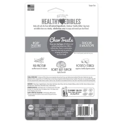 Nylabone Healthy Edibles All-Natural Long Lasting Dog Chew Treats Roast Beef XL/Souper - 50+ lbs 2 Count