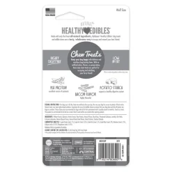 Nylabone Healthy Edibles All-Natural Long Lasting Chew Treats Bacon Medium/Wolf - Up To 35 lbs 1 Count