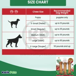 Nylabone Healthy Edibles All-Natural Long Lasting Dog Chew Treats Roast Beef Small/Regular - Up To 25 Ibs 3 Count
