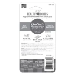 Nylabone Healthy Edibles All-Natural Long Lasting Chew Treats Bacon XS/Petite - Up To 15 lbs 2 Count