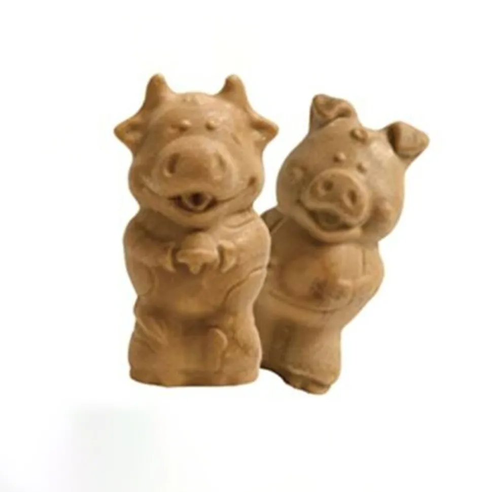Nylabone Healthy Edibles Animal-Shaped Puppy Chew Treats Lamb & Apple Small/Regular - Up To 25 Ibs 12 Count