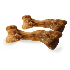 Nylabone Healthy Edibles Wild Natural Long Lasting Dog Chew Treats Bison Medium/Wolf - Up To 35 lbs 2 Count