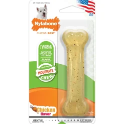 Nylabone Moderate Chew Dog Toy Chicken Small/Regular - Up To 25 lbs