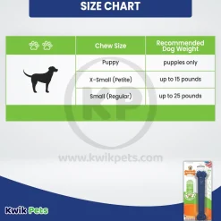 Nylabone Moderate Chew Textured Dog Dental Toy Chicken Small/Regular - Up To 25 lbs