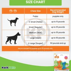 Nylabone Moderate FlexiChew Bone Dog Toy Peanut Butter & Bacon XXS/Tiny - Up To 8 lbs 2 Count