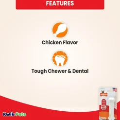 Nylabone Power Chew Dog Toy Chicken XS/Petite - Up To 15 lbs