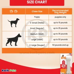 Nylabone Power Chew Dog Toy Chicken Medium/Wolf - Up To 35 lbs