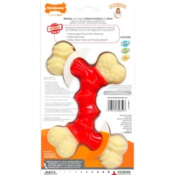 Nylabone Power Chew Double Bone Dog Toy Bacon XL/Souper - 50+ lbs