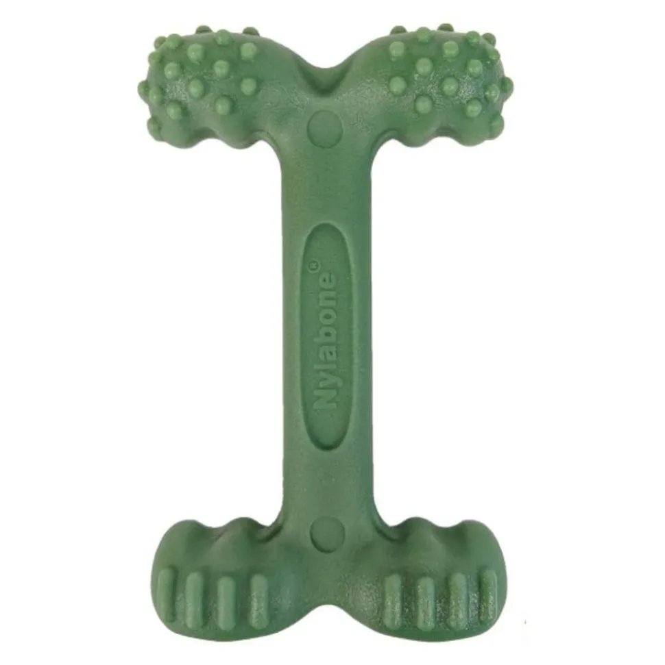 Nylabone Power Chew Easy-Hold Dental Dog Toy Bacon Large/Giant - Up To 50 lbs
