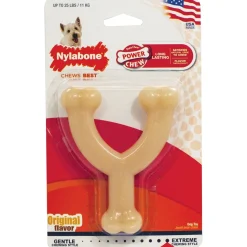 Nylabone Power Chew Original Wishbone Adult Dog Toy Small/Regular - Up To 25 lbs