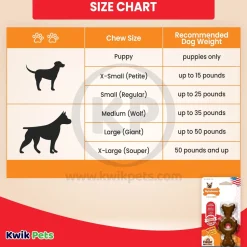 Nylabone Power Chew Ring Bone Dog Toy Medley Flavor XS/Petite - Up To 15 lbs