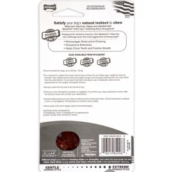 Nylabone Power Chew Textured Bone Dog Toy Medley Flavor Medium/Wolf - Up To 35 lbs