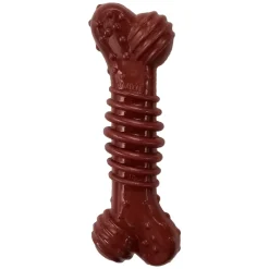 Nylabone Power Chew Textured Bone Dog Toy Medley Flavor Medium/Wolf - Up To 35 lbs
