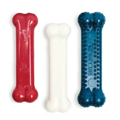 Nylabone Power Chew Variety Triple Pack Chicken Bacon & Peanut Butter Small/Regular - Up To 25 Ibs 3 Count